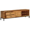 vidaXL TV Cabinet Solid Mango Wood 140x30x40 cm
