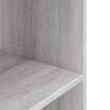 vidaXL Aquarium Stand Grey Sonoma 60.5x36x72.5 cm Engineered Wood
