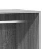 vidaXL Wardrobe Grey Sonoma 48x41x102 cm Engineered Wood
