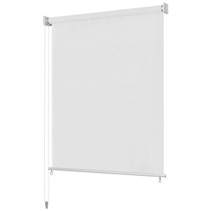 vidaXL Outdoor Roller Blind 105(W)x140(H) cm White