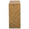 vidaXL Console Table 110x35x75 cm Solid Teak Wood