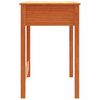 vidaXL Desk with Drawer Max Brown 100 x 50 x 78 cm Solid Pine Wood