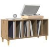 vidaXL Record Cabinet Artisan Oak 100x38x48 cm Engineered Wood