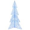 vidaXL Christmas Tree with 240 LEDs Blue 180 cm Acrylic