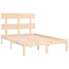 vidaXL Bed Frame without Mattress 140x190 cm Solid Wood