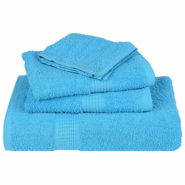 vidaXL Wash Towels "FROGN" 4 pcs Turquoise 30x30 cm 360 gsm