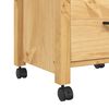 vidaXL Kitchen Trolley MONZA 48x40x88.5 cm Solid Wood Pine
