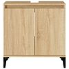 vidaXL Sink Cabinet Sonoma Oak 58x33x60 cm Engineered Wood
