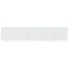vidaXL Lace Curtain White 100 x 750 cm Polyester