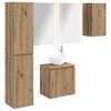 vidaXL Bathroom Cabinet Set 5 pcs Artisan Oak Engineered Wood