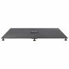 vidaXL Parasol Base Dark grey 100 x 100 x 4 cm Steel