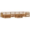 vidaXL Outdoor Sofa Set 8 pcs Natural