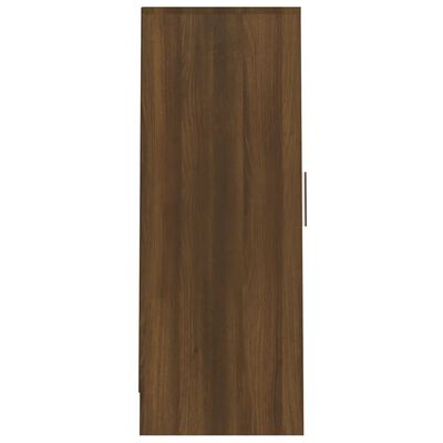 vidaXL Shoe Cabinet Brown Oak 32x35x92 cm Engineered Wood