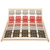 vidaXL Bed Frame without Mattress with 12 Slats Adjustable Head 120x200cm