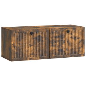 vidaXL Wall-Mounted TV Cabinet Smoked Oak 78.5 x 31 x 30 cm