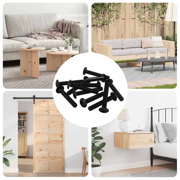 vidaXL Screw 2647 pcs Silver 5 x 30 mm Iron