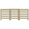 vidaXL Radiator Cover Sonoma Oak 205x21.5x83.5 cm Engineered Wood