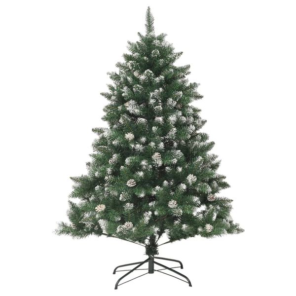 vidaXL Artificial Christmas Tree with Stand 150 cm PVC