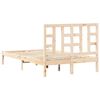 vidaXL Bed Frame without Mattress 120x200 cm Solid Wood