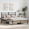vidaXL Bed Frame without Mattress Sonoma Oak 140x190 cm Engineered Wood
