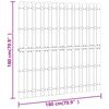 vidaXL Fence Panel Impregnated Pinewood 180x180 cm