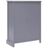 vidaXL Sideboard with 10 Drawers Grey 113x30x79 cm Wood