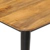 vidaXL Coffee Table 110x50x40 cm Solid Wood Mango and Iron