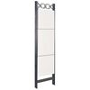 vidaXL 6-Panel Room Divider White 240x180 cm