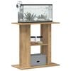 vidaXL Aquarium Stand Artisan Oak 60x30x60 cm Engineered Wood
