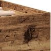 vidaXL Bed Frame Old Wood 193 x 95 x 88 cm Solid Oak Wood