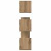 vidaXL Wall Shelves 3 pcs Artisian Oak 80x18x18 cm Engineered Wood
