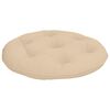 vidaXL Hanging Chair Cushion VIANEN 100% Polyester Cream &Oslash; 40 x 10 cm