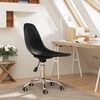vidaXL Swivel Office Chair Black PP