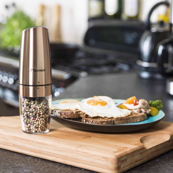 Bestron Pepper and Salt Mill APS300CO Copper 20.2 cm