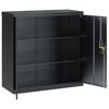 vidaXL File Cabinet Anthracite 90x40x90 cm Steel