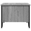 vidaXL Coffee Table Grey Sonoma 75x51x40 cm Engineered Wood