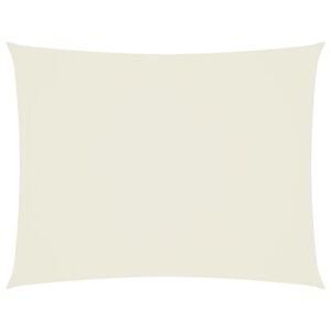 vidaXL Sunshade Sail Oxford Fabric Rectangular 3x4.5 m Cream