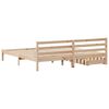 vidaXL Bed Frame without Mattress 200x200 cm Solid Wood Pine
