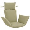 vidaXL Adirondack Cushion PUTTEN 100% Polyester Light Green