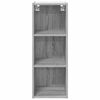 vidaXL Hanging Cabinet Grey Sonoma 30 x 29.5 x 80 cm Engineered Wood