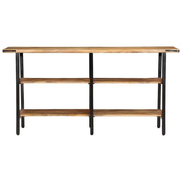 vidaXL Console Table 140x35x70 cm Solid Wood Mango