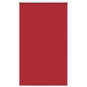 vidaXL Roller blind blackout 84.4x175 cm Fabric Width 80 cm red