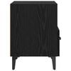 vidaXL Bedside Cabinet with Drawer 2 pcs Black oak 40 x 35 x 47.5 cm