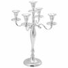 vidaXL Candle Holder Silver 29 x 29 x 29 cm Aluminium