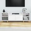vidaXL TV Cabinet White 160x35x55 cm Engineered Wood