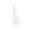 vidaXL Artificial Half Pre-lit Christmas Tree with Ball Set White 240 cm