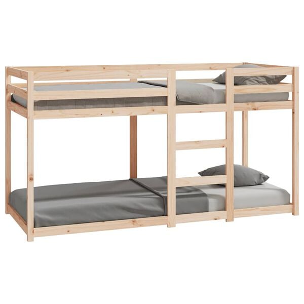 vidaXL Bunk Bed without Mattress 80x200 cm Solid Wood Pine