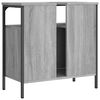vidaXL Bathroom Sink Cabinet Grey Sonoma 60x30x60 cm Engineered Wood
