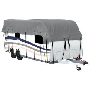 vidaXL Caravan Roof Cover Grey 800x300 cm Non-woven Fabric