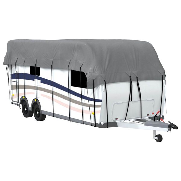 vidaXL Caravan Roof Cover Grey 800x300 cm Non-woven Fabric